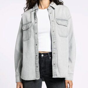 Thread & Supply Denim-Look Knit Shirt